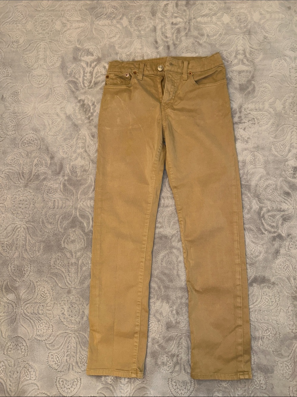 Polo by Ralph Lauren Khaki Straight-Leg Chinos